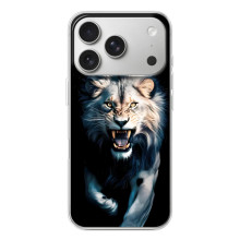 Чехол с картинкой «Хищники» для iPhone 17 Pro – Лев