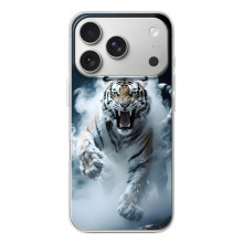Чехол с картинкой «Хищники» для iPhone 17 Pro – Тигр
