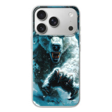 Чехол с картинкой «Хищники» для iPhone 17 Pro – Медведь