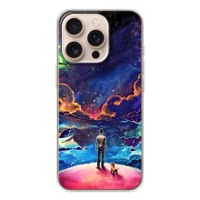 Космические Чехлы для Айфон 17 Pro (VPrint) (Галактический вид)