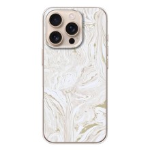 Мраморный чехол на iPhone 17 Pro (VPrint) (Белый мрамор)