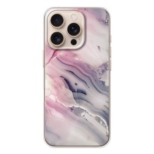 Мраморный чехол на iPhone 17 Pro (VPrint) (Пурпурный Мрамор)