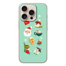 Новогодние Чехлы для Айфон 17 Pro (VPrint) (Настроение НГ)