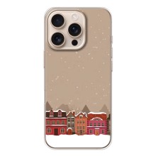 Новогодние, Праздничные Чехлы для iPhone 17 Pro - 2024 год (Зимний город)