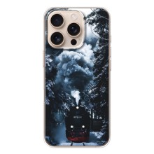 Новогодние, Праздничные Чехлы для iPhone 17 Pro - 2024 год (Зимний поезд)