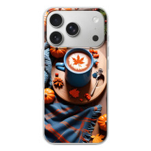 Чехол с уникальным дизайном «Осень с кофе» для iPhone 17 Pro – Кофе и тыквы