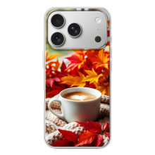 Чехол с уникальным дизайном «Осень с кофе» для iPhone 17 Pro