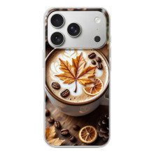 Чехол с уникальным дизайном «Осень с кофе» для iPhone 17 Pro – Пряный кофе