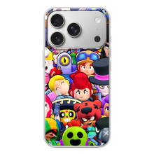 Силіконовый Чохол на iPhone 17 Pro з картинкою Brawl Stars