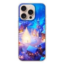 Рождественские Чехлы для iPhone 17 Pro (VPrint) (Рождественский город)