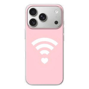 Силиконовые Чехлы Любимому человеку для iPhone 17 Pro – WiFi Love