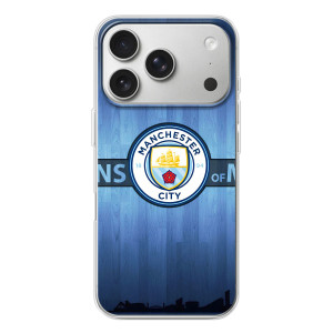 Силіконові Чохли з принтом Футбол на iPhone 17 Pro – ManCity