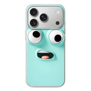 Силиконовые Чехлы (смешные стикеры) для iPhone 17 Pro – мордочка