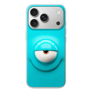 Силиконовые Чехлы (смешные стикеры) для iPhone 17 Pro – Одноглазик
