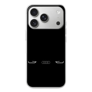 Силіконовий бампер з картинкою машини на iPhone 17 Pro – Сілует Audi