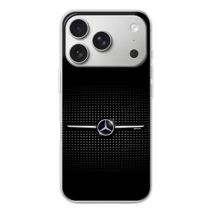 Силіконовий бампер з картинкою машини на iPhone 17 Pro – Mercedes