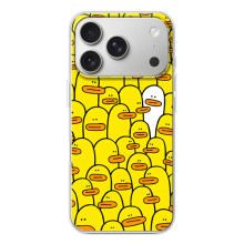 Силіконовий бампер з картинкою звірів для iPhone 17 Pro (Особливий)