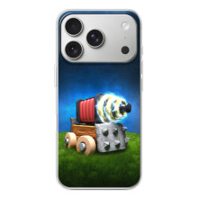 Силіконовий Чохол (атрибутика Клеш Роял) для iPhone 17 Pro (Гармата)