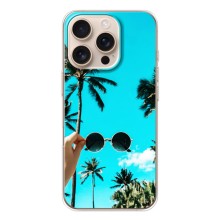 Силиконовый чехол с КАРТИНКАМИ лето для iPhone 17 Pro (AlphaPrint) (Взгляд лето)