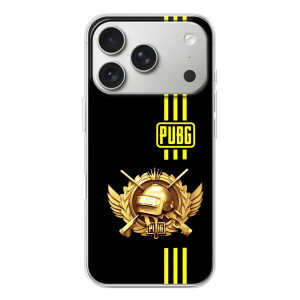 Чохол (TPU) з картинкою "Лого Пабг" на Айфон 17 Про – Логотип PUPG