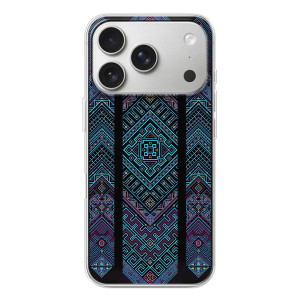 Силиконовый Чехол на iPhone 17 Pro – Крутой орнамент
