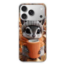 Друкований чохол 'Звірята з кавою' для iPhone 17 Pro