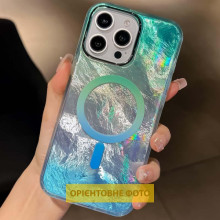 Чохол TPU Shiny Mountain (MagFit) для Apple iPhone 17 (6.3") – Зелений