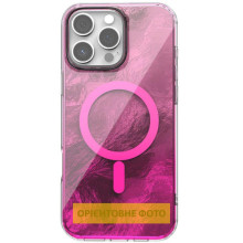 Чохол TPU Shiny Mountain (MagFit) для Apple iPhone 17 (6.3") – Рожевий