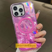 Чохол TPU Shiny Mountain (MagFit) для Apple iPhone 17 (6.3") – Рожевий