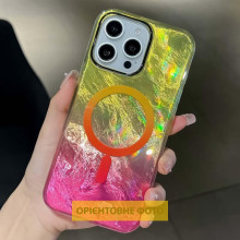 Чохол TPU Shiny Mountain (MagFit) для Apple iPhone 17 (6.3") – Жовтий