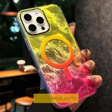 Чохол TPU Shiny Mountain (MagFit) для Apple iPhone 17 (6.3") – Жовтий