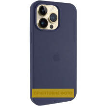 Чохол Silicone Case (AA) Logo with MagSafe для Apple iPhone 17 (6.3")