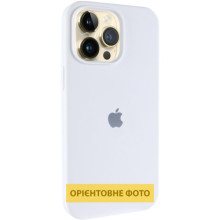 Чохол Silicone Case (AA) Logo with MagSafe для Apple iPhone 17 (6.3") – Білий