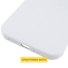 Чохол Silicone Case (AA) Logo with MagSafe для Apple iPhone 17 (6.3") – Білий