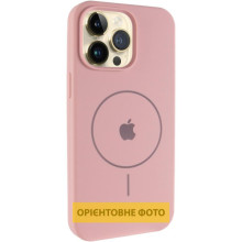 Чохол Silicone Case Full Protective (AA) V2 with MagSafe для Apple iPhone 17 (6.3") – Рожевий