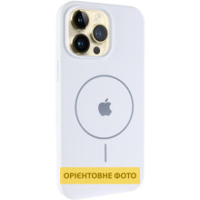 Чохол Silicone Case Full Protective (AA) V2 with MagSafe для Apple iPhone 17 (6.3") – Білий