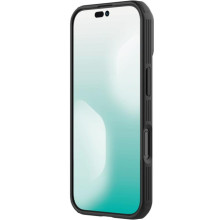 Карбонова накладка Nillkin CamShield Pro для Apple iPhone 17 (6.3") – Чорний
