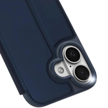 Чохол-книжка Dux Ducis з кишенею для візиток для Apple iPhone 17 (6.3") – Синій
