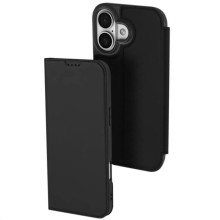 Чохол-книжка Dux Ducis з кишенею для візиток для Apple iPhone 17 (6.3") – Чорний