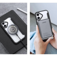 Чохол-книжка Dux Ducis Skin X Pro with MagSafe для Apple iPhone 17 (6.3") – Чорний