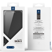 Чохол-книжка Dux Ducis Skin X Pro with MagSafe для Apple iPhone 17 (6.3") – Чорний