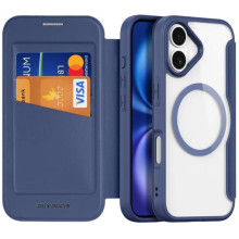 Чохол-книжка Dux Ducis Skin X Pro with MagSafe для Apple iPhone 17 (6.3") – Блакитний