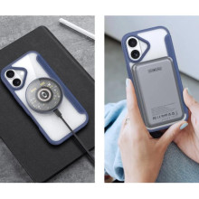 Чохол-книжка Dux Ducis Skin X Pro with MagSafe для Apple iPhone 17 (6.3") – Блакитний