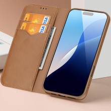 Чохол-книжка Dux Ducis Hivo для Apple iPhone 17 (6.3") – Коричневий