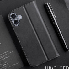 Чохол-книжка Dux Ducis Hivo для Apple iPhone 17 (6.3") – Чорний