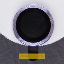 Защитное стекло Metal Classic на камеру (в упак.) для Apple iPhone 17 (6.3") – Голубой