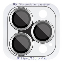 Захисне скло Metal Classic на камеру (у упак.) для Apple iPhone 17 (6.3") – Срібний