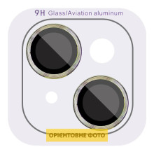 Захисне скло Metal Classic на камеру (у упак.) для Apple iPhone 17 (6.3") – Салатовий