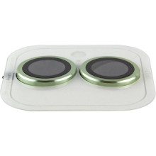 Защитное стекло Metal Classic на камеру (в упак.) для Apple iPhone 17 (6.3") – Салатовый