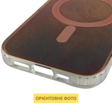 Чехол TPU Shiny Mountain Magnetic Fit для Apple iPhone 17 (6.3") – Коричневый
